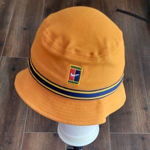 Nike Orange Bucket Tennis Hat, new with Tags Size S/M unisex all genders